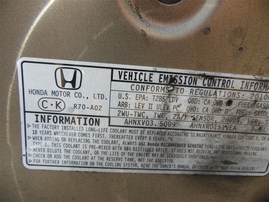 2010 Honda Accord EX-L Gold 3.5L AT #A22582